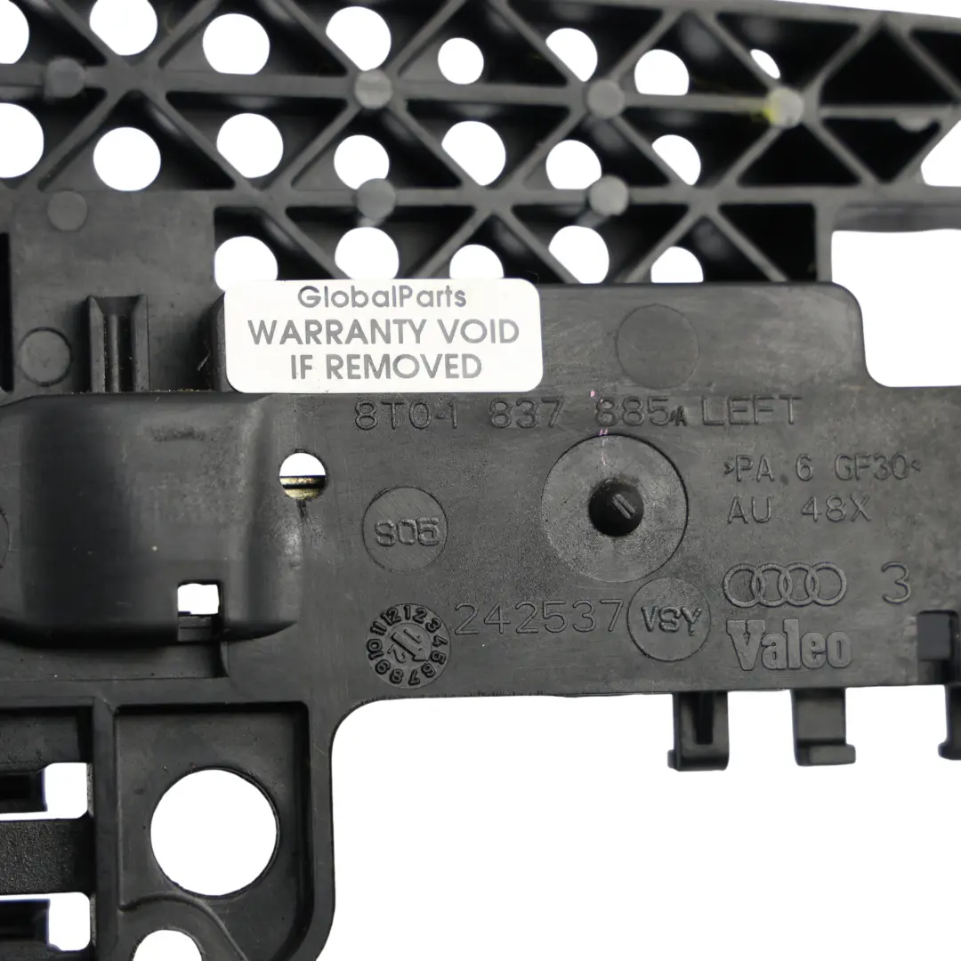 Audi A4 B8 Maniglia Esterna Porta Posteriore Staffa Supporto Sinistra 1837885a - SKU 8T0-1837885 - Numero di parte 8T0