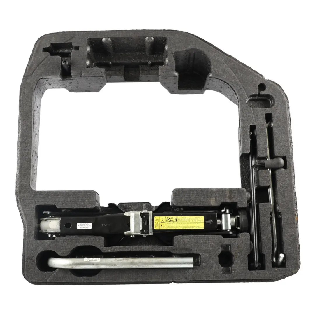 Boot Tool Kit Holder Mount Foam Jack Wrench Tow Eye to Audi A4 B8 A5 8T with Part number 8T0012109A Audi A4 B8 A5 8T Boot Tool Kit Holder Mount Foam Jack Wrench Tow Eye - SKU 8T0012109A-3 - Part number 8T0012109A