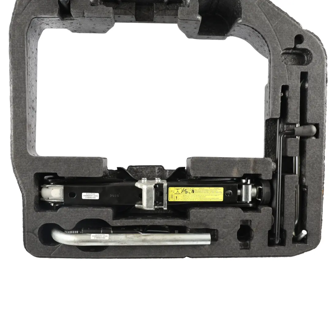 Audi A4 B8 A5 8T Boot Tool Kit Holder Mount Foam Jack Wrench Tow Eye - SKU 8T0012109A-3 - Part number 8T0012109A