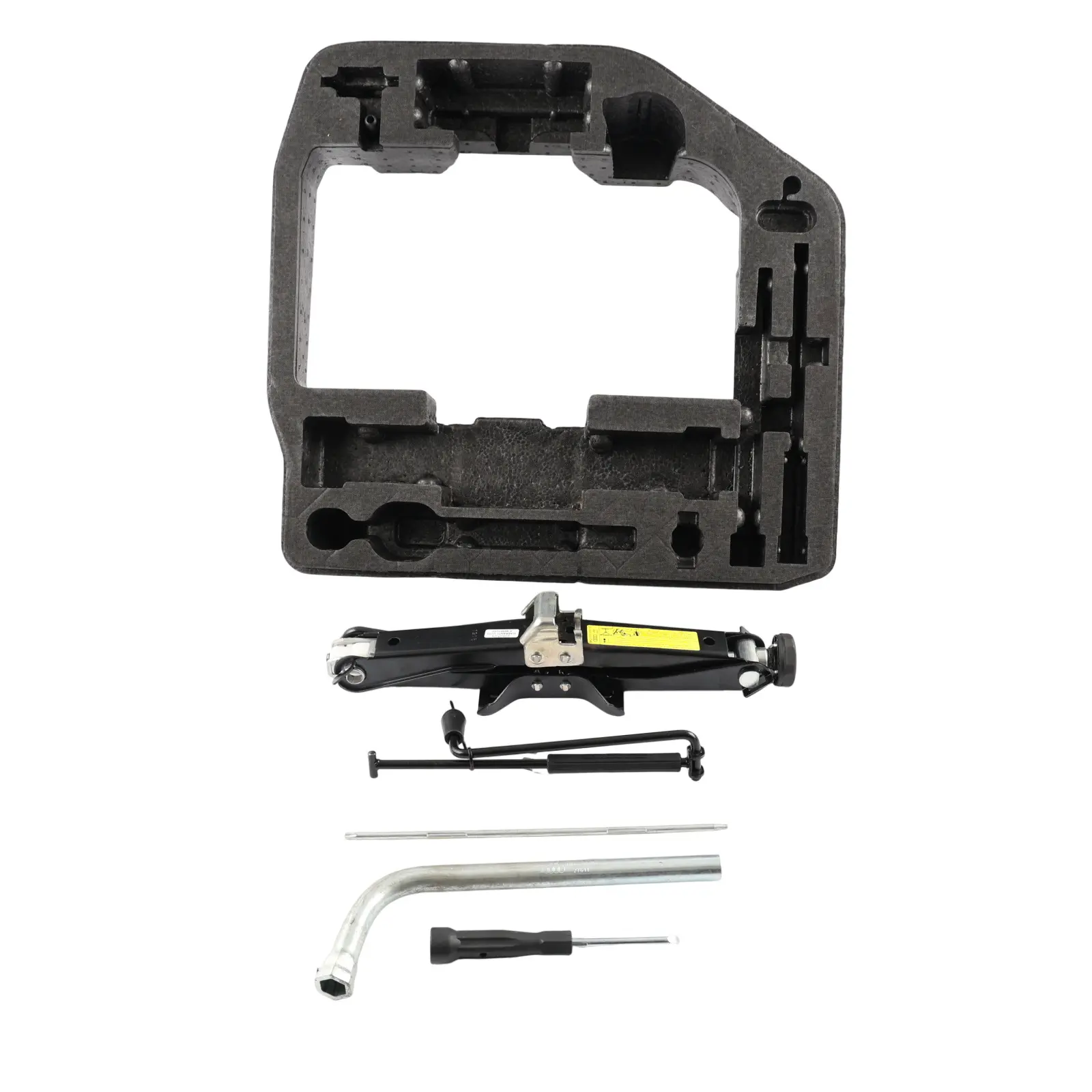 Audi A4 B8 A5 8T Boot Tool Kit Holder Mount Foam Jack Wrench Tow Eye 8T0012109A