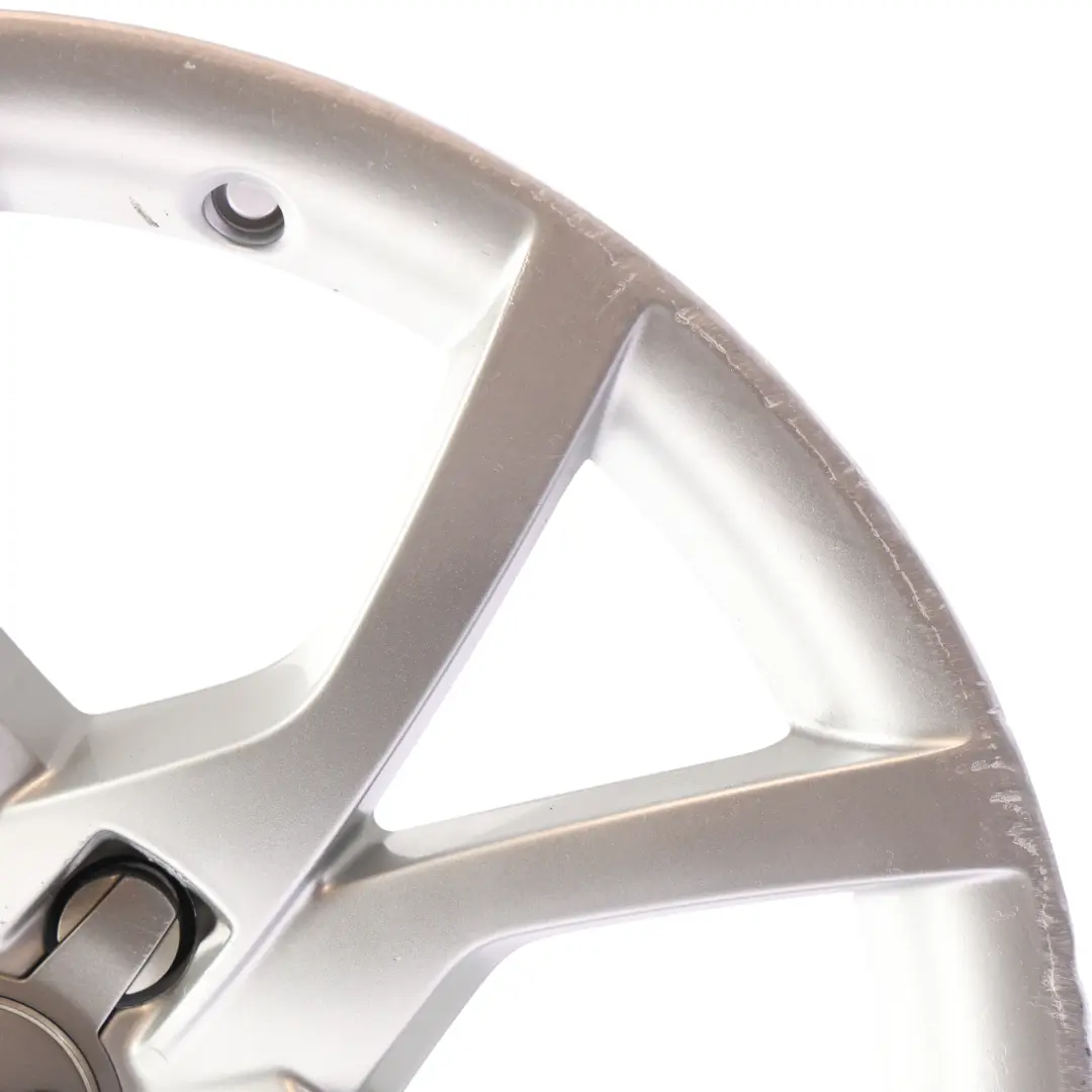 Rim Alloy Silver 18" 8.5J ET:29 Star Spoke to Audi A5 8T Wheel with Part number 8T0601025E Audi A5 8T Wheel Rim Alloy Silver 18" 8.5J ET:29 Star Spoke - SKU 8T0601025E-1 - Part number 8T0601025E