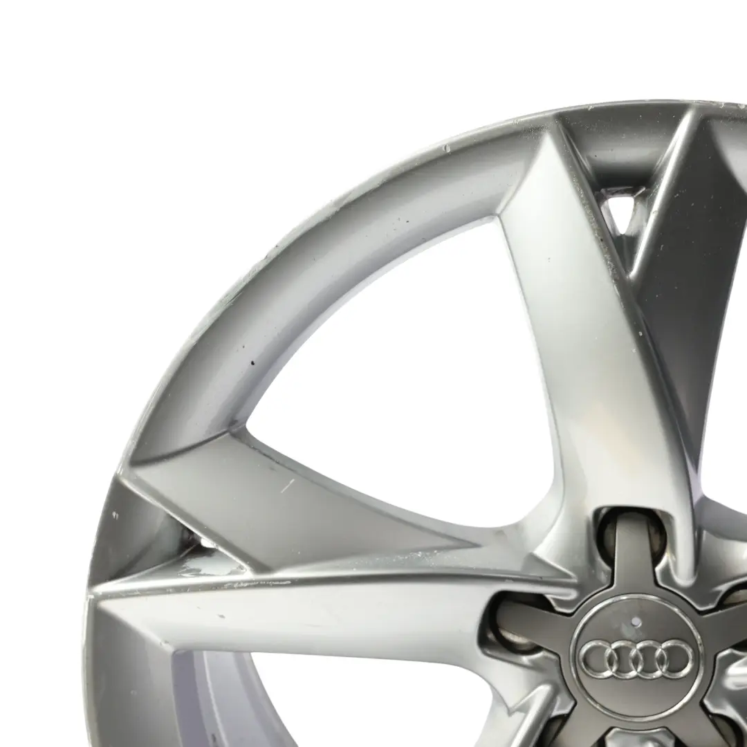 Alloy Rim 19" 8.5J ET:32 Star Spoke to Audi A5 8T Silver Wheel with Part number 8T0601025F Audi A5 8T Silver Wheel Alloy Rim 19" 8.5J ET:32 Star Spoke - SKU 8T0601025F-SL2 - Part number 8T0601025F