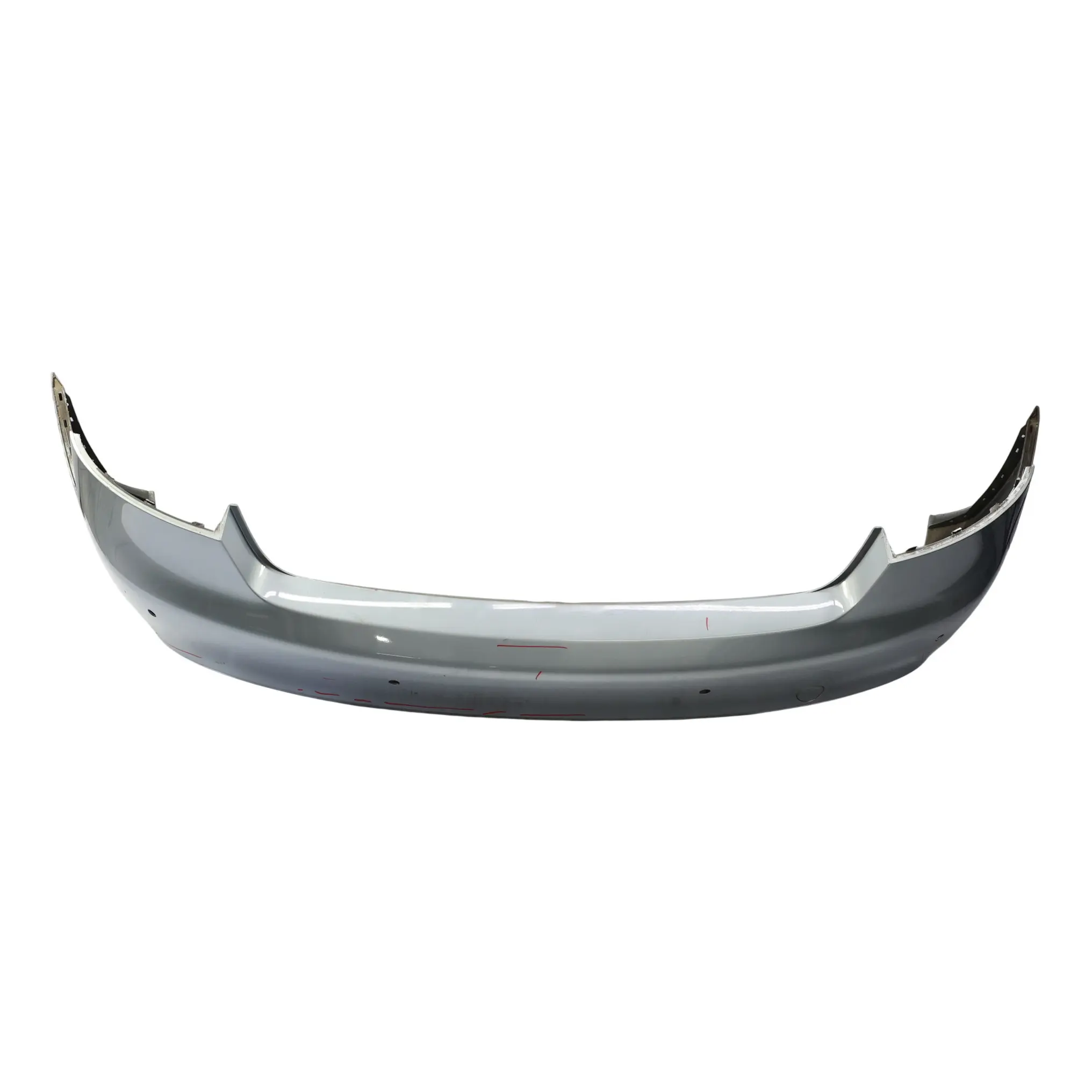 Audi S5 8T Rear Bumper Trim Panel Covering Monza Silver Metallic - X7V