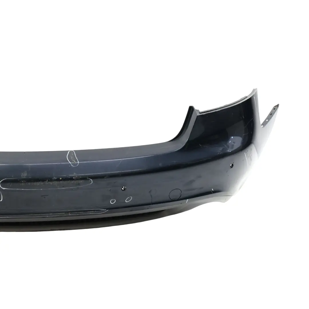 Audi A5 S5 8T 8F Rear Bumper Trim Panel Covering Ocean Blue Pearl Effect - Z5A - SKU 8T0807303C-OBL - Part number 8T0807303C