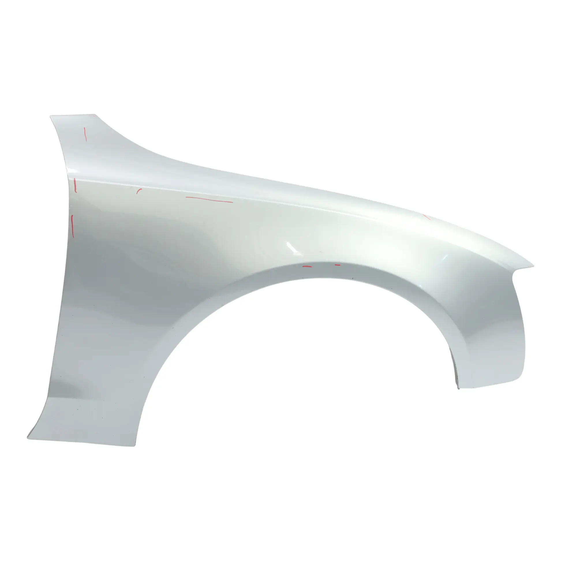 Audi A5 8T Front Side Panel Wing Fender Right O/S Monza Silver X7V 8T0821106H