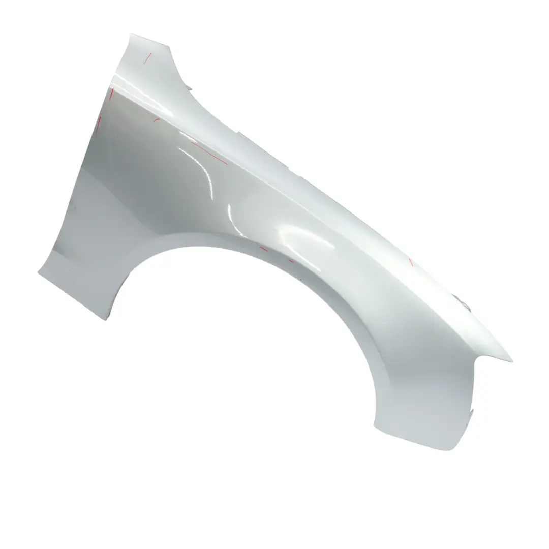 Audi A5 8T Kotflügel Vorne Rechts Silber X7V - SKU 8T0821106H-MSIL - Teilenummer 8T0821106H