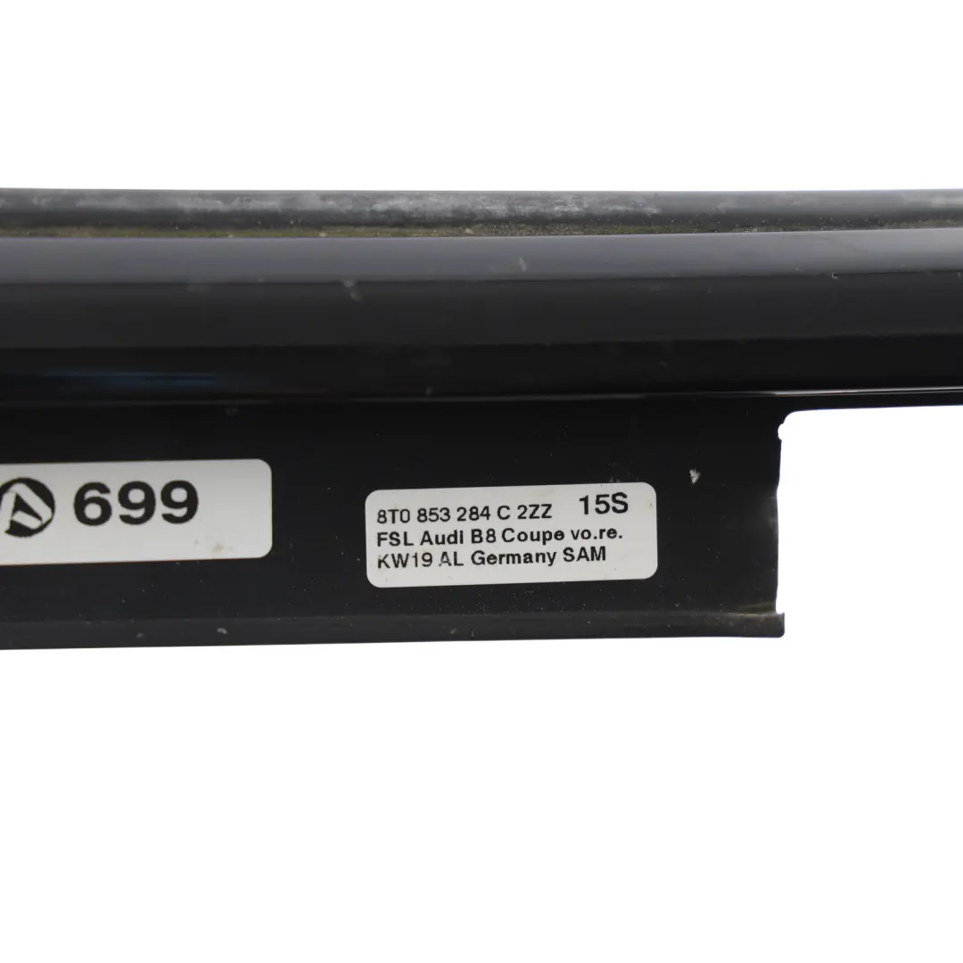 Audi S5 8T Door Weather Strip Seal Rubber Front Right O/S 8T0 853 284 C 2ZZ - SKU 8T0853284C-1 - Part number 8T0853284C