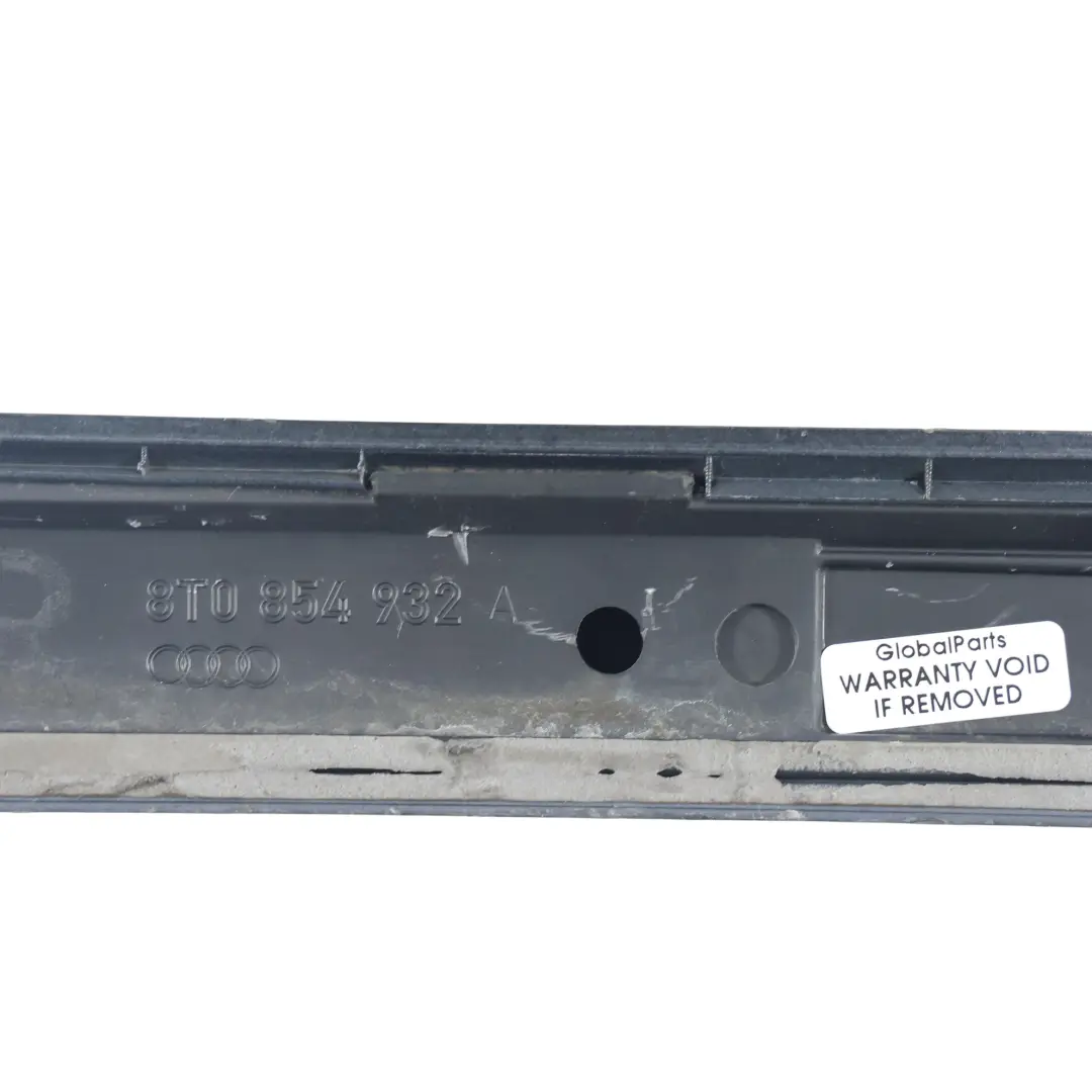 Door Sill Strip Front Right O/S Daytona Grey Pearl Effect - Z7S to Audi A5 8T Coupe with Part number 8T0854932A Audi A5 8T Coupe Door Sill Strip Front Right O/S Daytona Grey Pearl Effect - Z7S - SKU 8T0854932A-DGR - Part number 8T0854932A