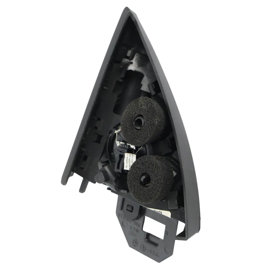 Tweeter Delantero Embellecedor Interior Derecho Negro para Audi A5 8T con número de pieza 8T0857506 Audi A5 8T Tweeter Delantero Embellecedor Interior Derecho Negro - SKU 8T0857506-1 - Número de pieza 8T0857506