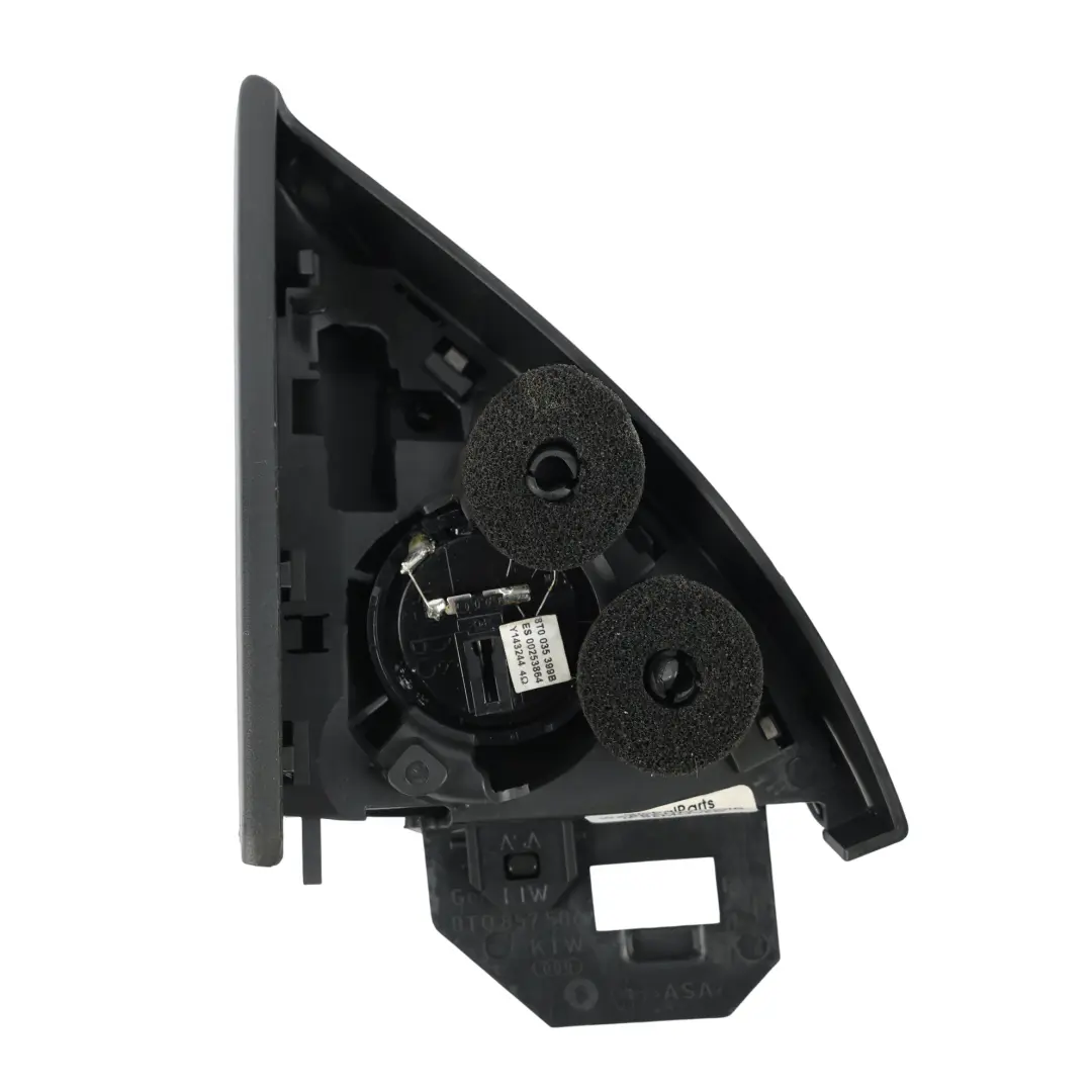 Front Tweeter Speaker Inner Cover Trim Right O/S Black to Audi A5 8T with Part number 8T0857506 Audi A5 8T Front Tweeter Speaker Inner Cover Trim Right O/S Black - SKU 8T0857506-1 - Part number 8T0857506