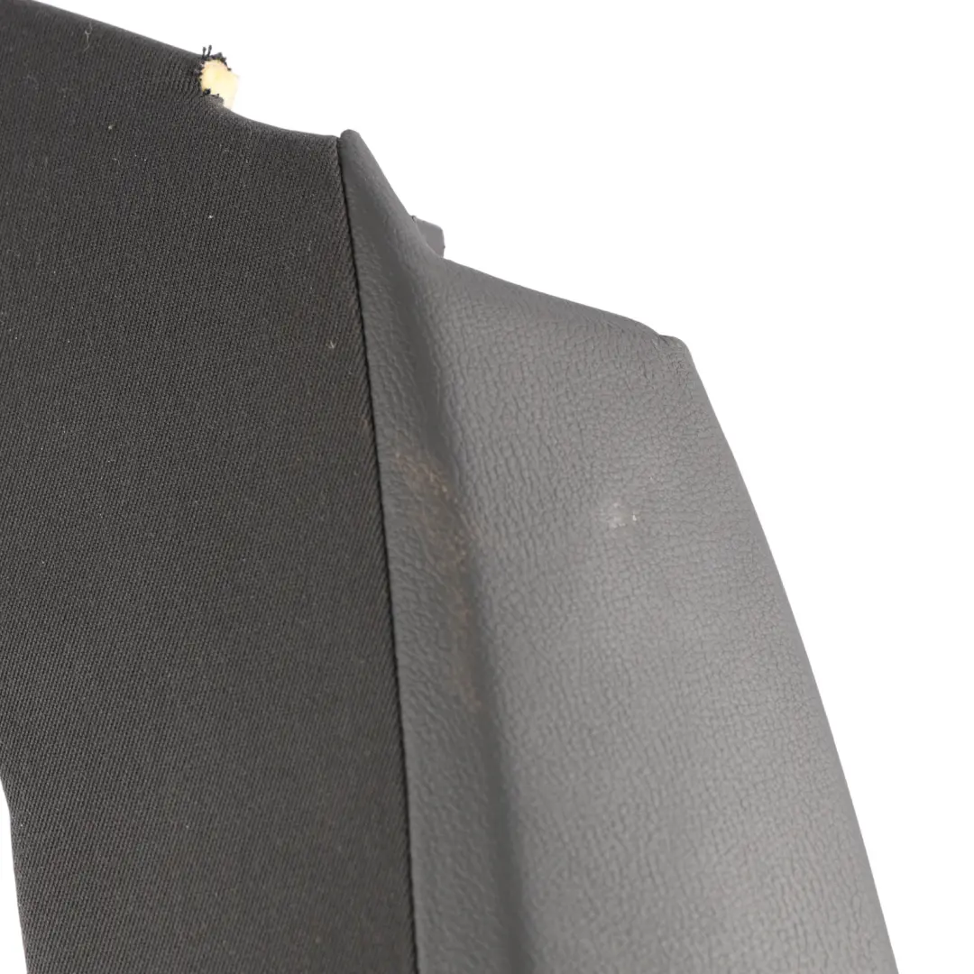 Audi A4 B8 A5 8T Lateral Seat Panel Rear Left N/S Black Imitation Leather - SKU 8T0857791-1 - Part number 8T0857791