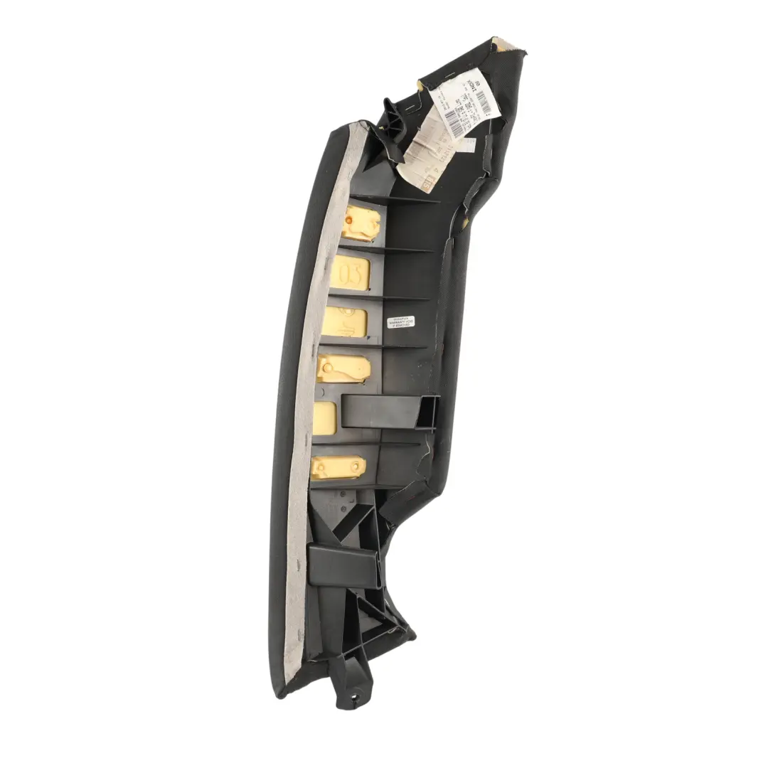 Audi A4 B8 A5 8T Lateral Seat Panel Rear Left N/S Black Imitation Leather - SKU 8T0857791-1 - Part number 8T0857791