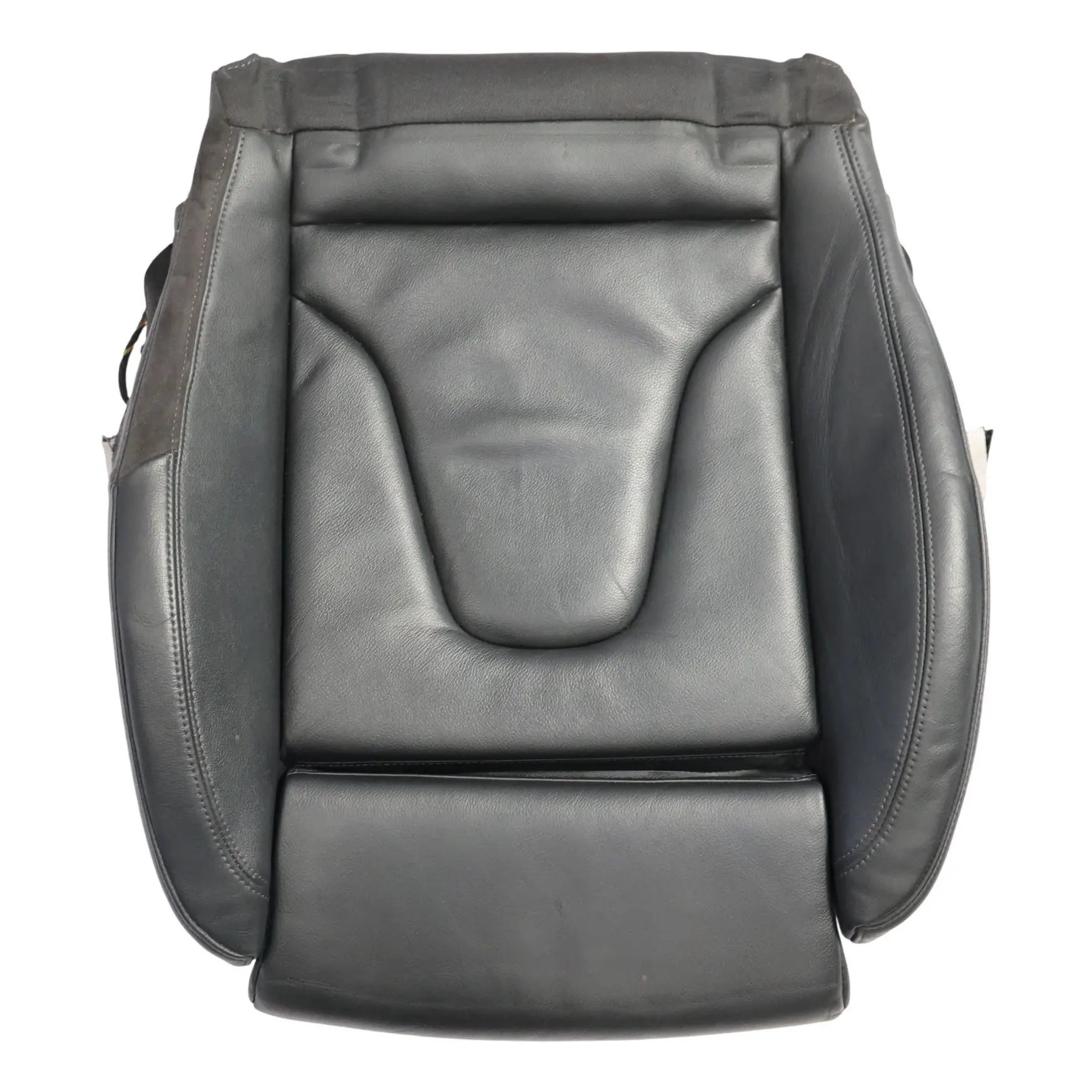 Audi A5 S5 8T S-Line Funda Asiento Delantero Izquierdo Calefactado Cuero Negro