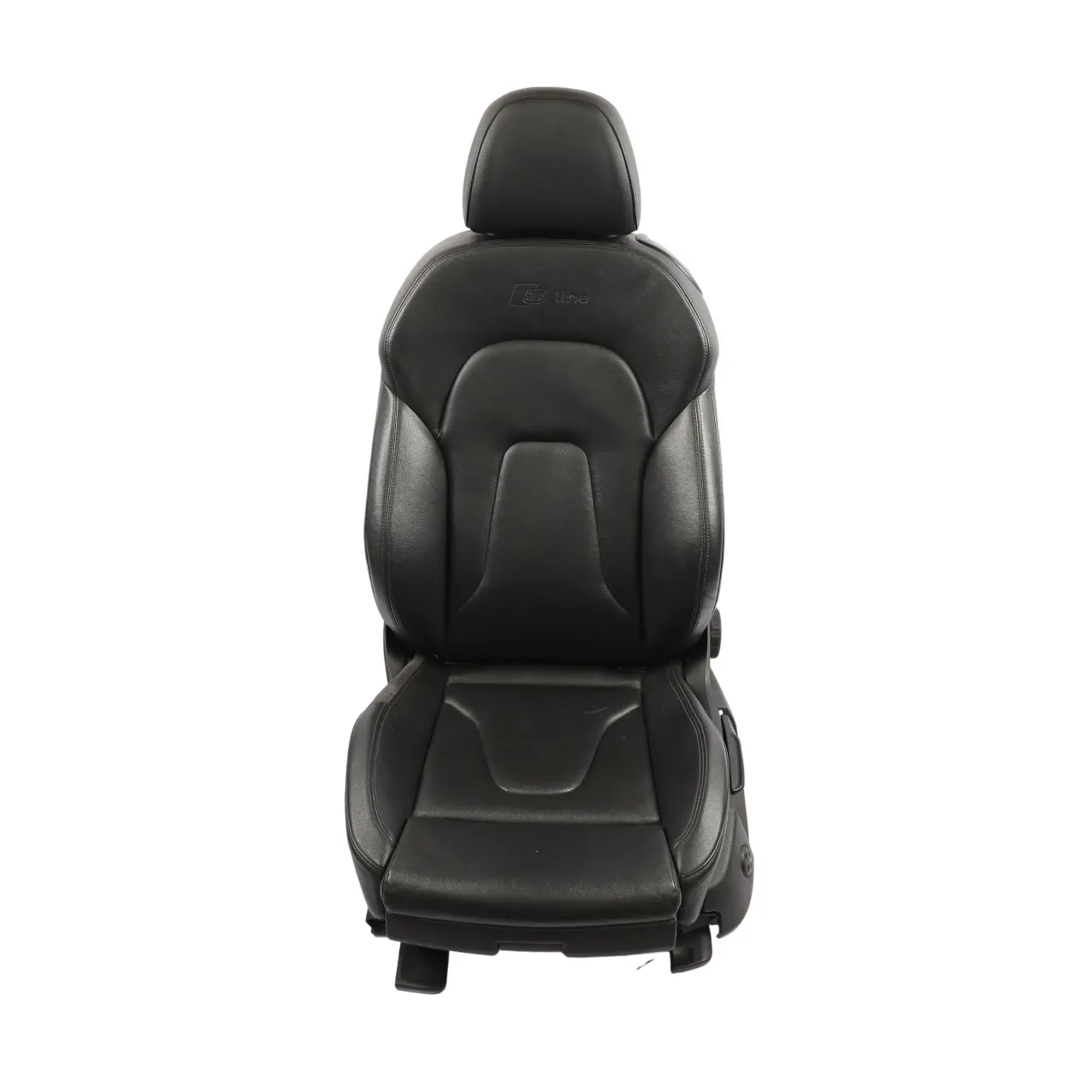 Audi A5 8T Coupe Front SeatHeated Interior Leather Soul Black Left N/S