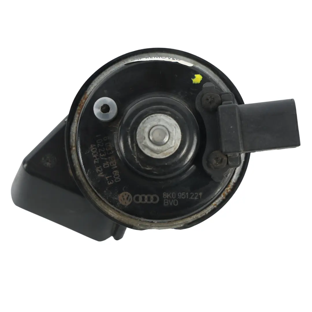 Low Tone Horn Alarm Singal Sound 8K0951221 to Audi A5 S5 8T A4 S4 B8 with Part number 8T0951230C Audi A5 S5 8T A4 S4 B8 Low Tone Horn Alarm Singal Sound 8K0951221 - SKU 8T0951230C - Part number 8T0951230C