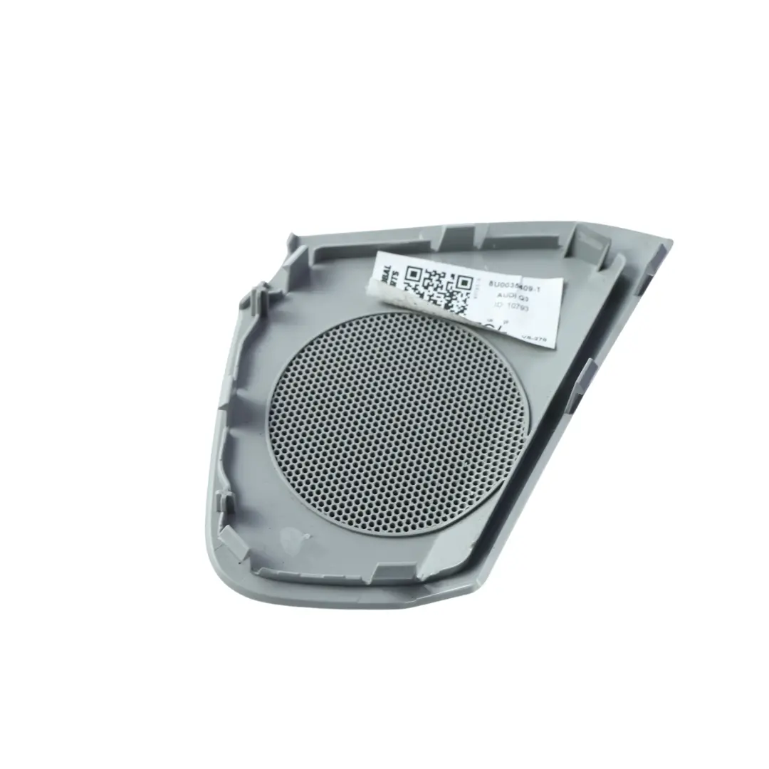 Door Speaker Cover Trim Grille Front Left N/S Grey to Audi Q3 8U with Part number 8U0035409 Audi Q3 8U Door Speaker Cover Trim Grille Front Left N/S Grey - SKU 8U0035409-1 - Part number 8U0035409