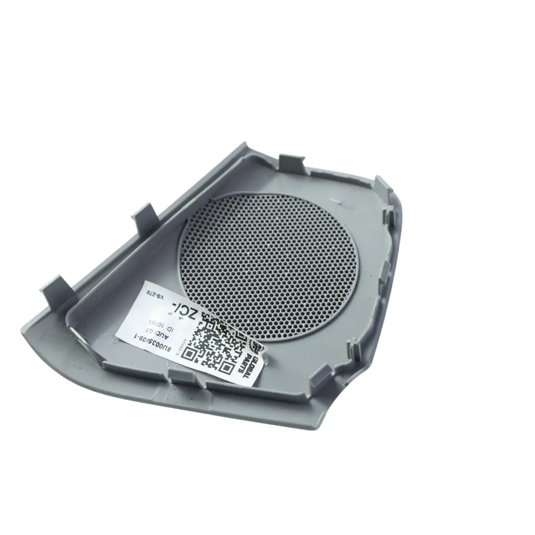 Lautsprecher Abdeckung Tür Vorne Links Grau für Audi Q3 8U mit Teilenummer 8U0035409 Audi Q3 8U Lautsprecher Abdeckung Tür Vorne Links Grau - SKU 8U0035409-1 - Teilenummer 8U0035409
