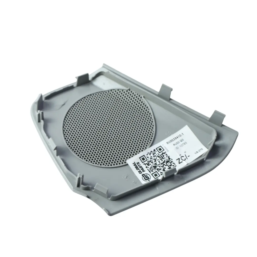 Audi Q3 8U Osłona Kratka Głośnika Drzwi Przednich Prawa Szara - SKU 8U0035410-1 - Numer Części 8U0035410