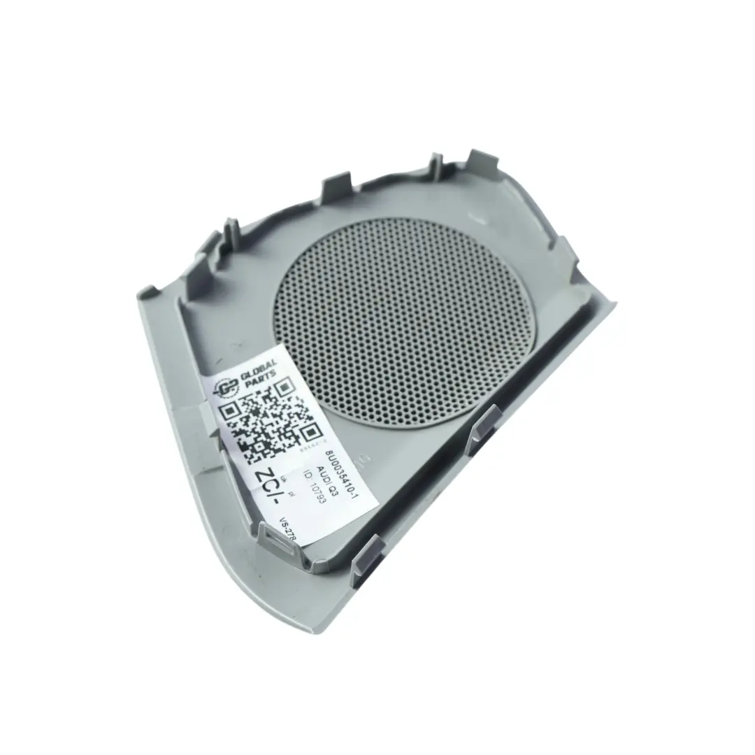 Audi Q3 8U Front Door Loudspeaker Cover Trim Grille Right O/S Grey - SKU 8U0035410-1 - Part number 8U0035410