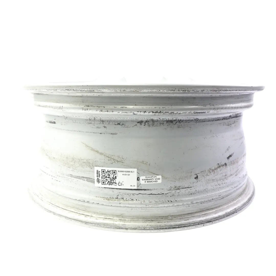 Audi Q3 8U Silver Wheel Alloy Rim 17" 7J ET:43 10 Spoke 8U0601025S - SKU 8U0601025B-SL1 - Part number 8U0601025B