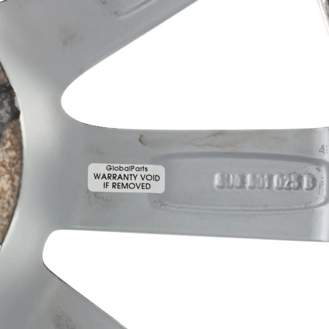 Audi Q3 8U Llanta Aleación Plata 17" 7J ET:43 10 Radios 8U0601025S - SKU 8U0601025B-SL2 - Número de pieza 8U0601025B