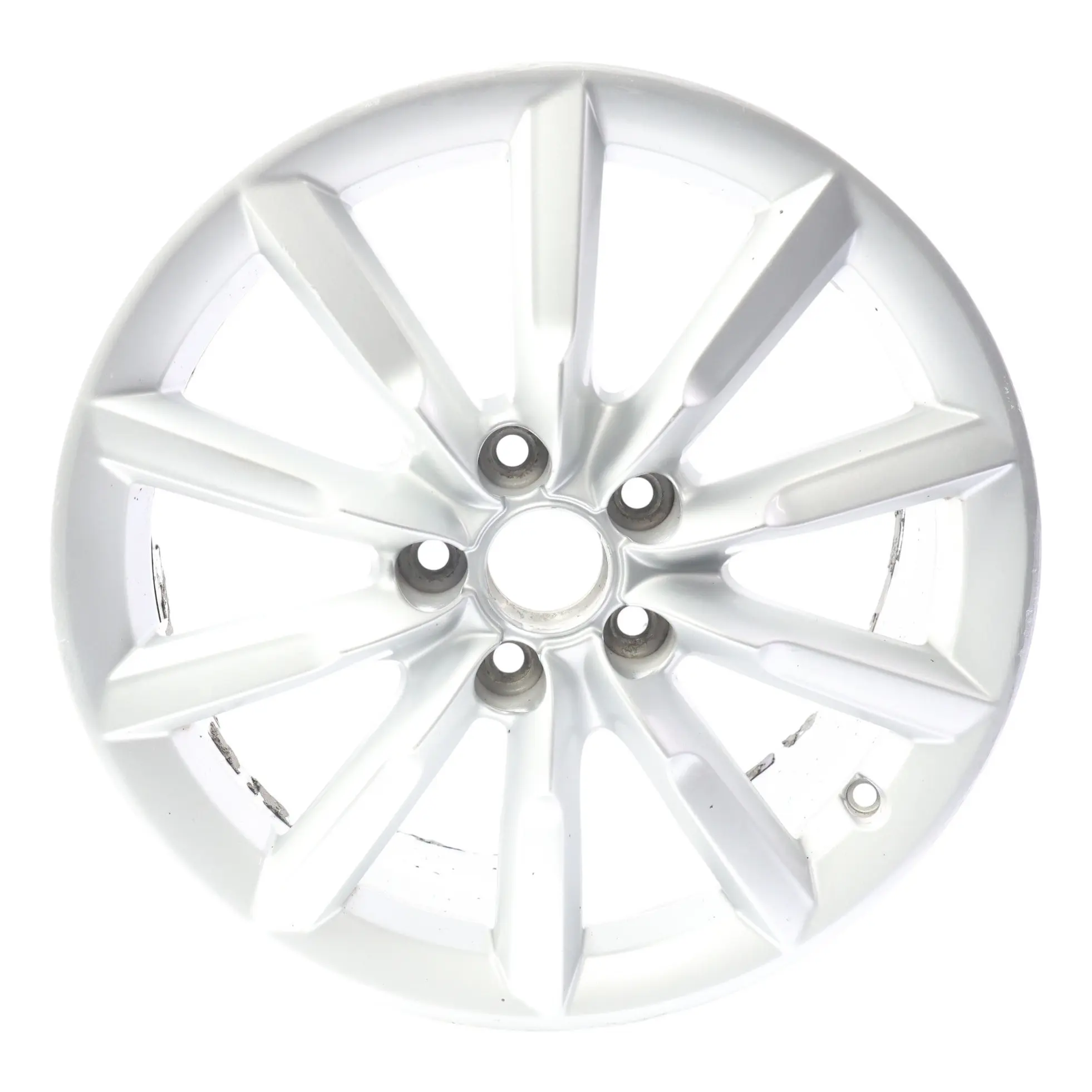 Audi Q3 8U Silver Wheel Alloy Rim 17" 7J ET:43 10 Spoke 8U0601025S