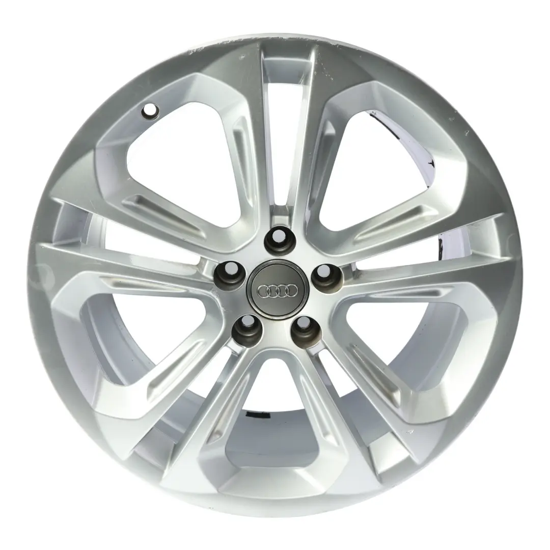 Alloy Wheel Rim Silver 19" 8,5J ET:36 5 Twin Spoke to Audi Q3 8U with Part number 8U0601025J Audi Q3 8U Alloy Wheel Rim Silver 19" 8,5J ET:36 5 Twin Spoke - SKU 8U0601025J-SL2 - Part number 8U0601025J