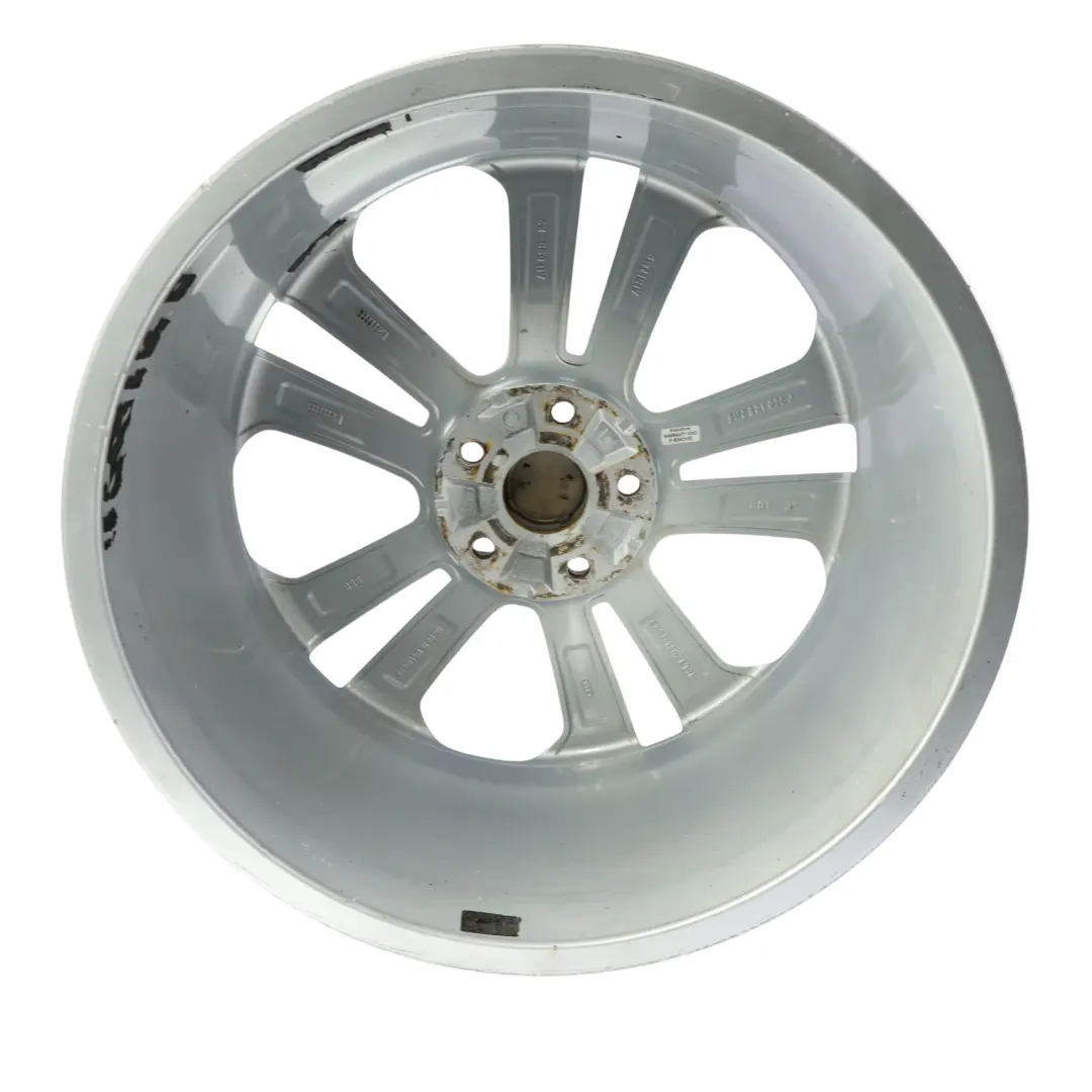 Alloy Wheel Rim Silver 19" 8,5J ET:36 5 Twin Spoke to Audi Q3 8U with Part number 8U0601025J Audi Q3 8U Alloy Wheel Rim Silver 19" 8,5J ET:36 5 Twin Spoke - SKU 8U0601025J-SL2 - Part number 8U0601025J