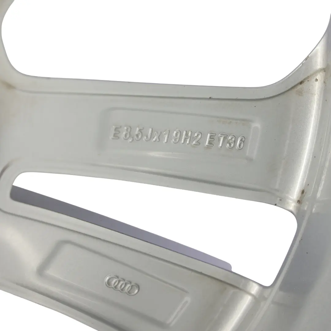 Audi Q3 8U Llanta Aleación Plata 19" 8,5J ET:36 5 Radios Dobles - SKU 8U0601025J-SL2 - Número de pieza 8U0601025J