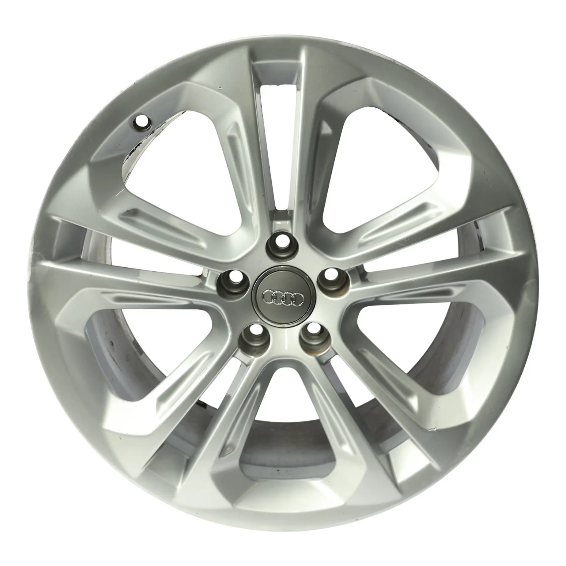 Audi Q3 8U Alloy Wheel Rim Silver 19" 8,5J ET:36 5 Twin Spoke 8U0601025J