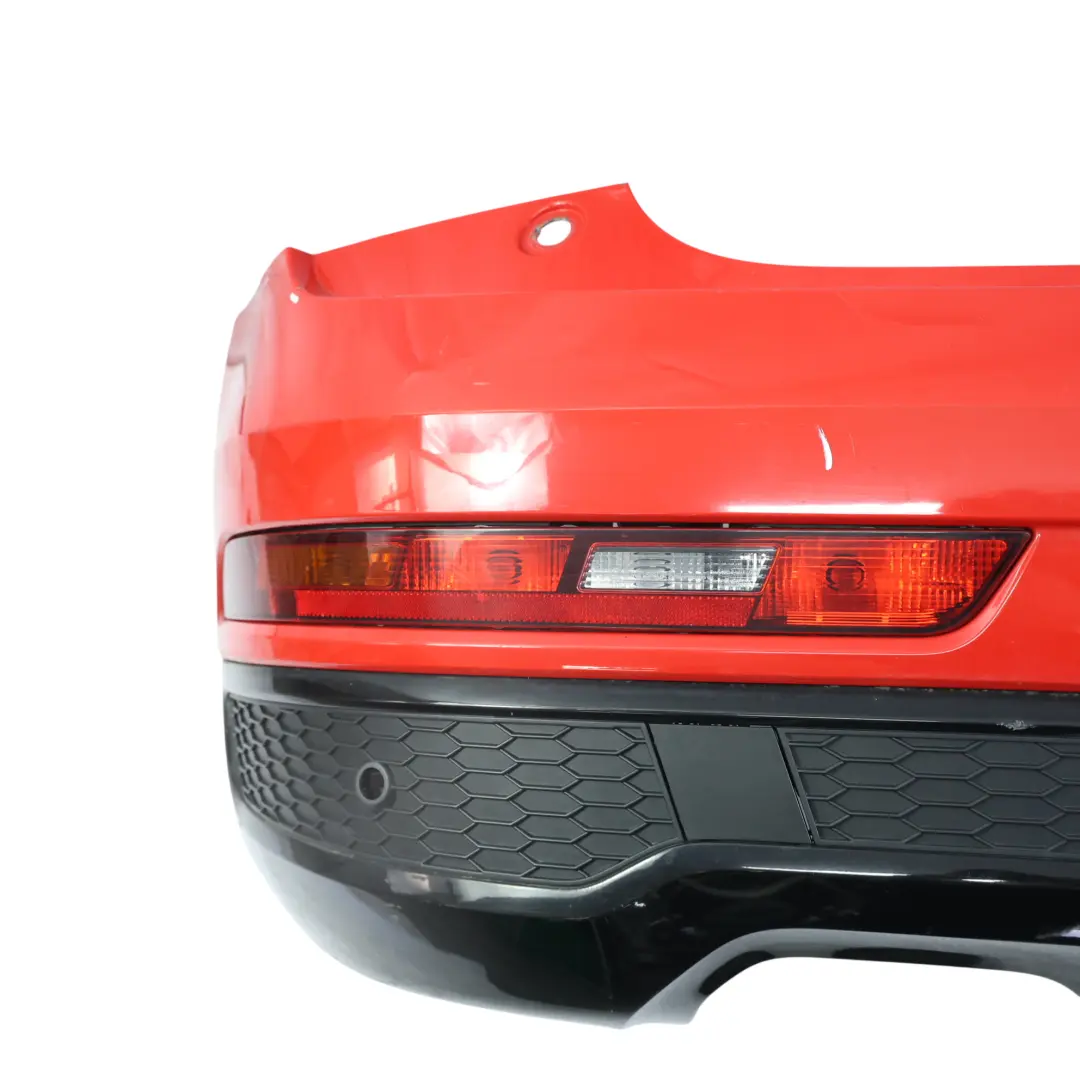 Audi Q3 8U Rear Bumper Trim Panel Cover Misano Red Pearl - Z3M - SKU 8U0807067F-MRE - Part number 8U0807067F