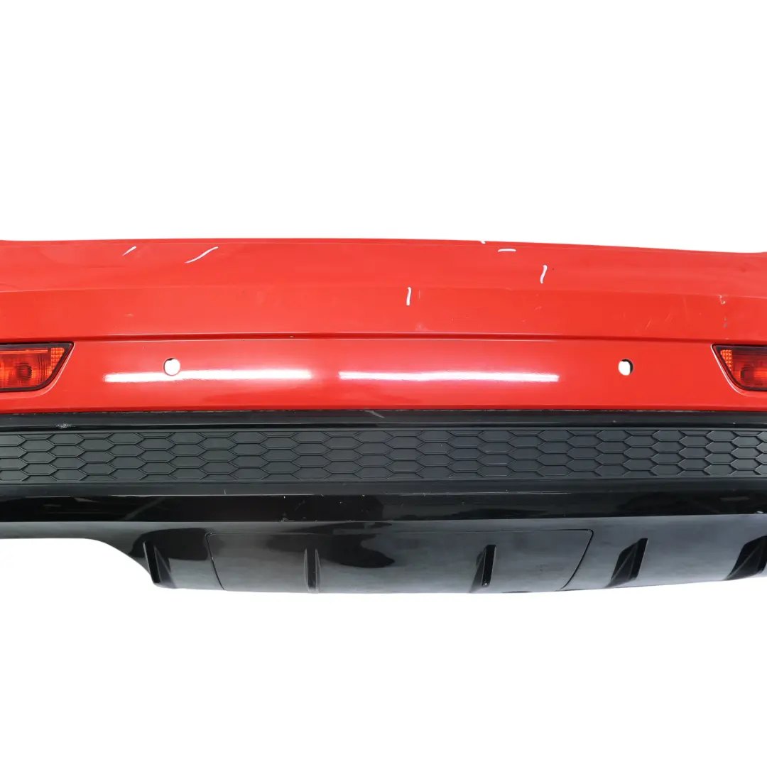 Audi Q3 8U Rear Bumper Trim Panel Cover Misano Red Pearl - Z3M - SKU 8U0807067F-MRE - Part number 8U0807067F