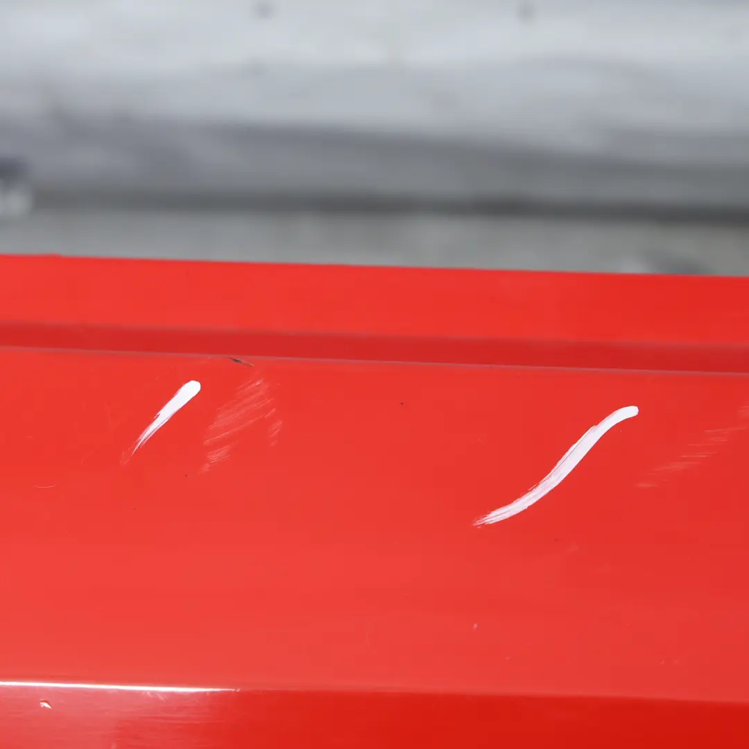 Bumper Trim Panel Cover Misano Red Pearl - Z3M to Audi Q3 8U Rear with Part number 8U0807067F Audi Q3 8U Rear Bumper Trim Panel Cover Misano Red Pearl - Z3M - SKU 8U0807067F-MRE - Part number 8U0807067F
