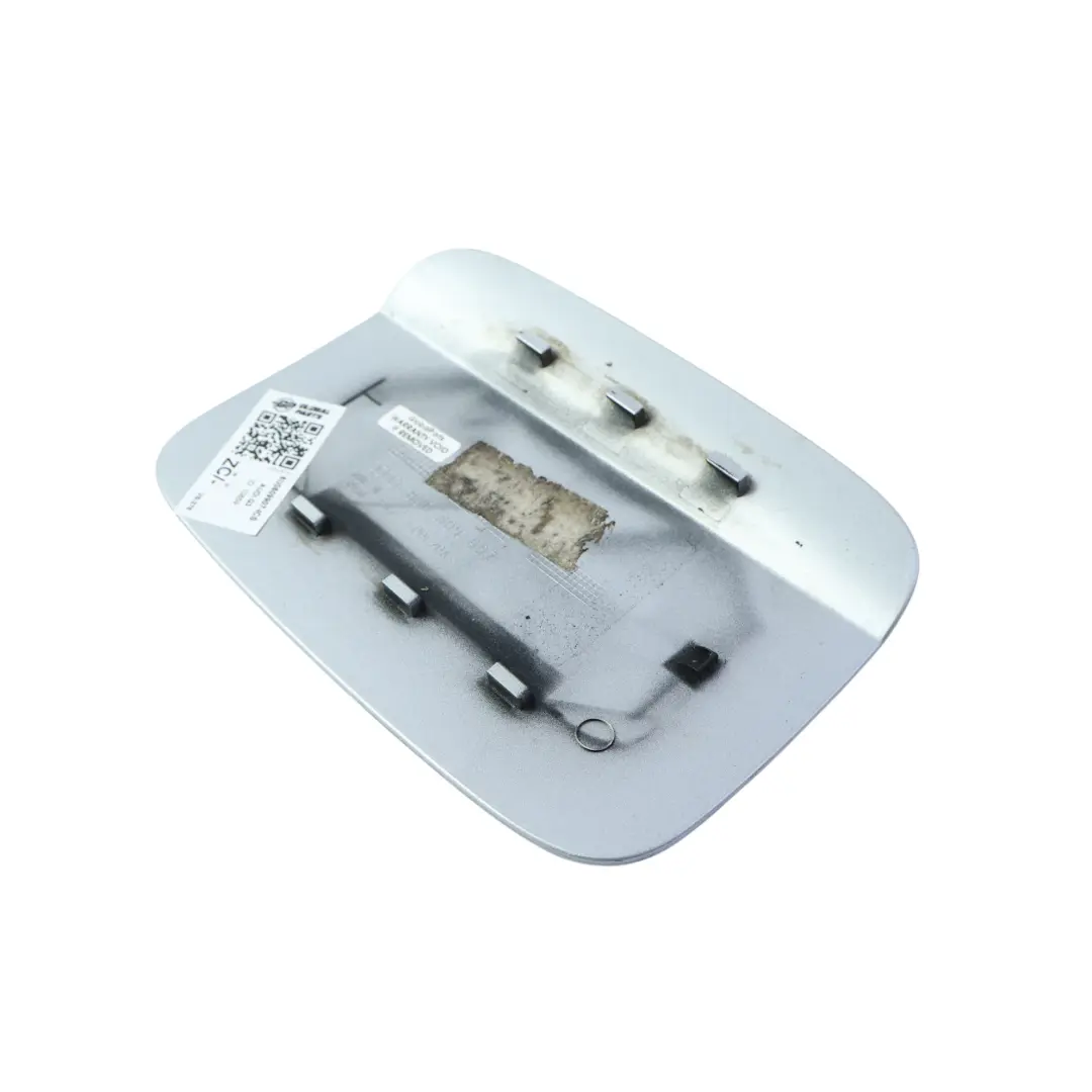 Filler Flap Cover Cap Ice Silver Metallic - X7W to Audi Q3 8U Fuel with Part number 8U0809907 Audi Q3 8U Fuel Filler Flap Cover Cap Ice Silver Metallic - X7W - SKU 8U0809907-ICS - Part number 8U0809907