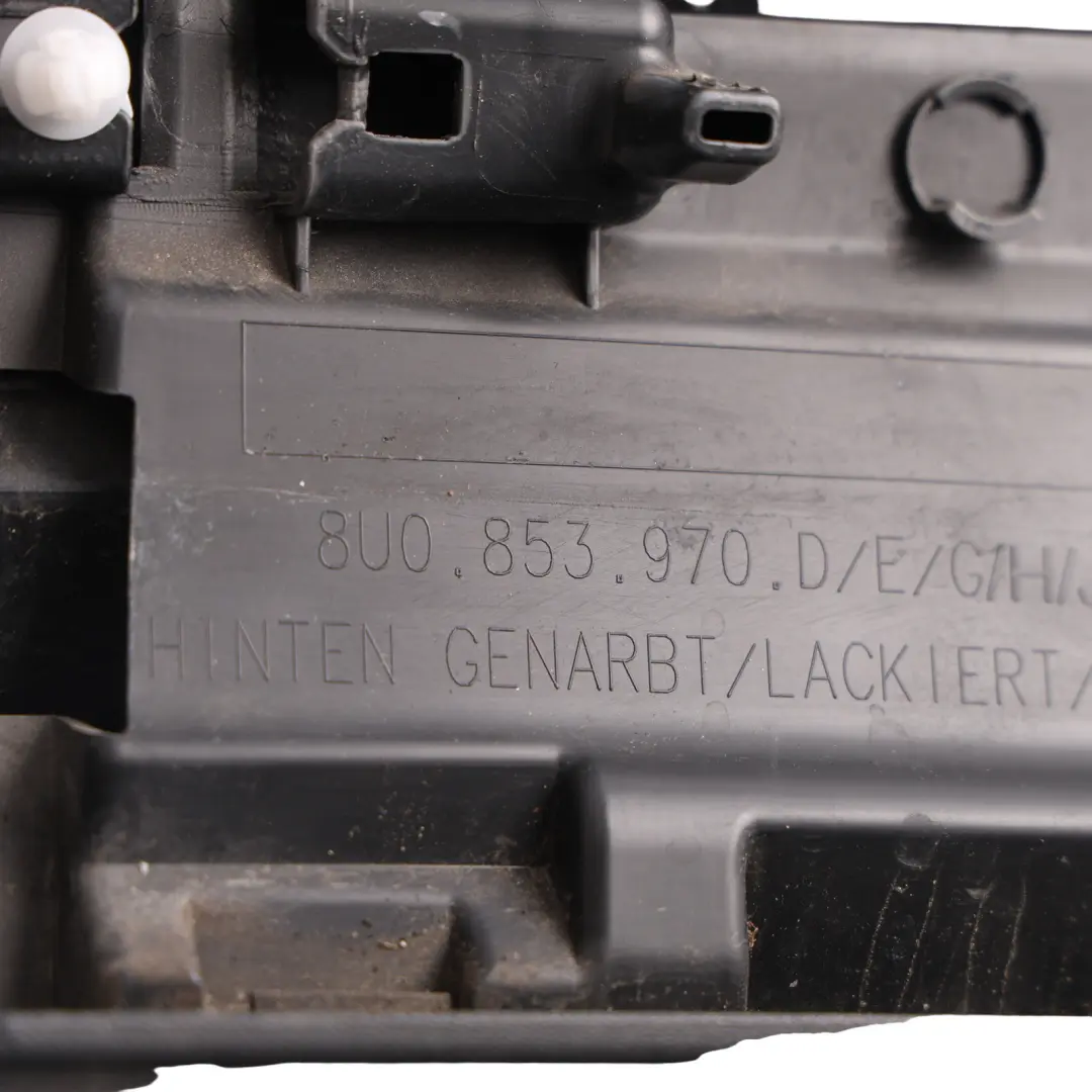 Audi Q3 8U Rear Door Trim Lower Moulding Strip Right O/S Daytona Grey - Z7S - SKU 8U0853970R-DGR1 - Part number 8U0853970R