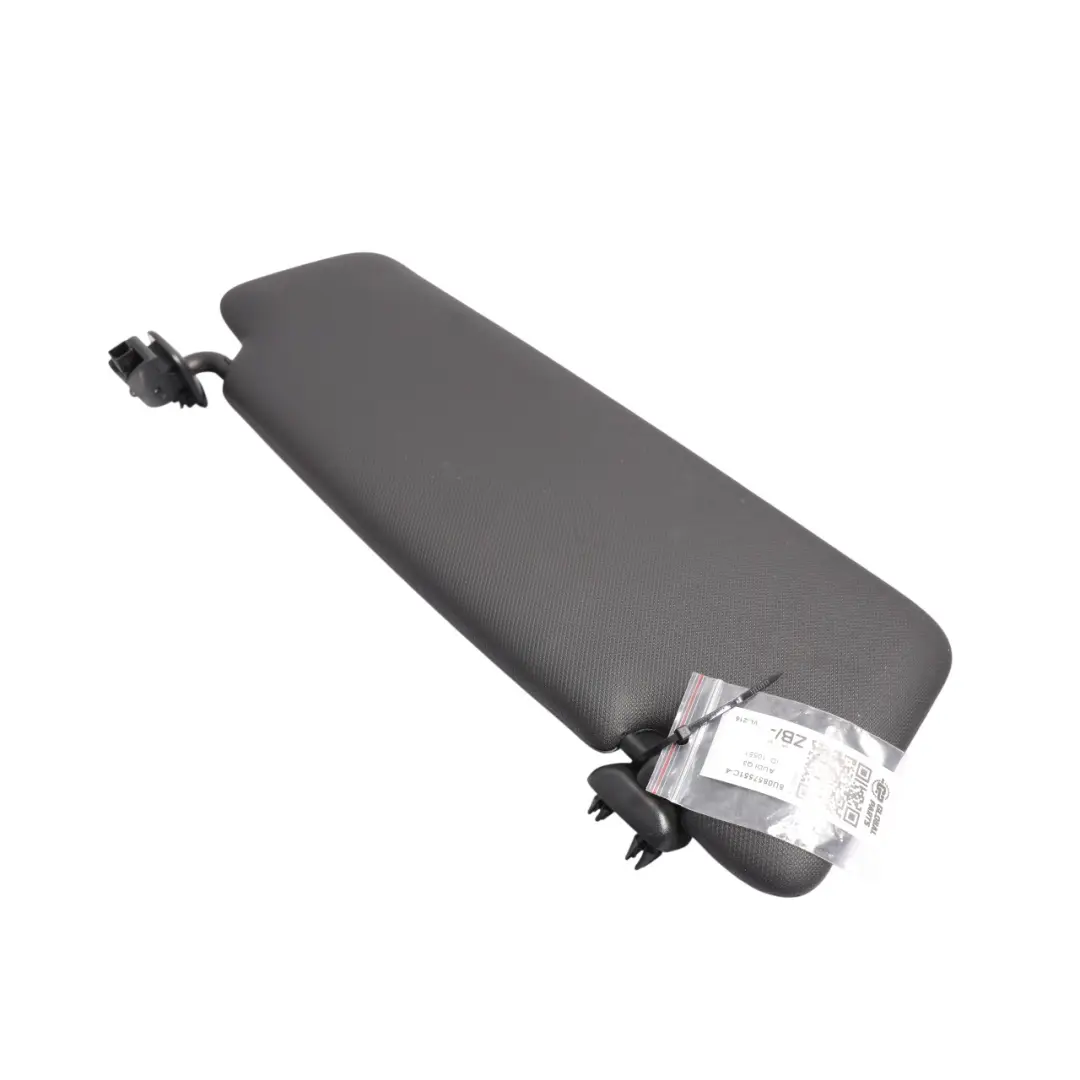 Front Illuminated Sun Visor Shade Left N/S Black to Audi Q3 8U with Part number 8U0857551C Audi Q3 8U Front Illuminated Sun Visor Shade Left N/S Black - SKU 8U0857551C-4 - Part number 8U0857551C
