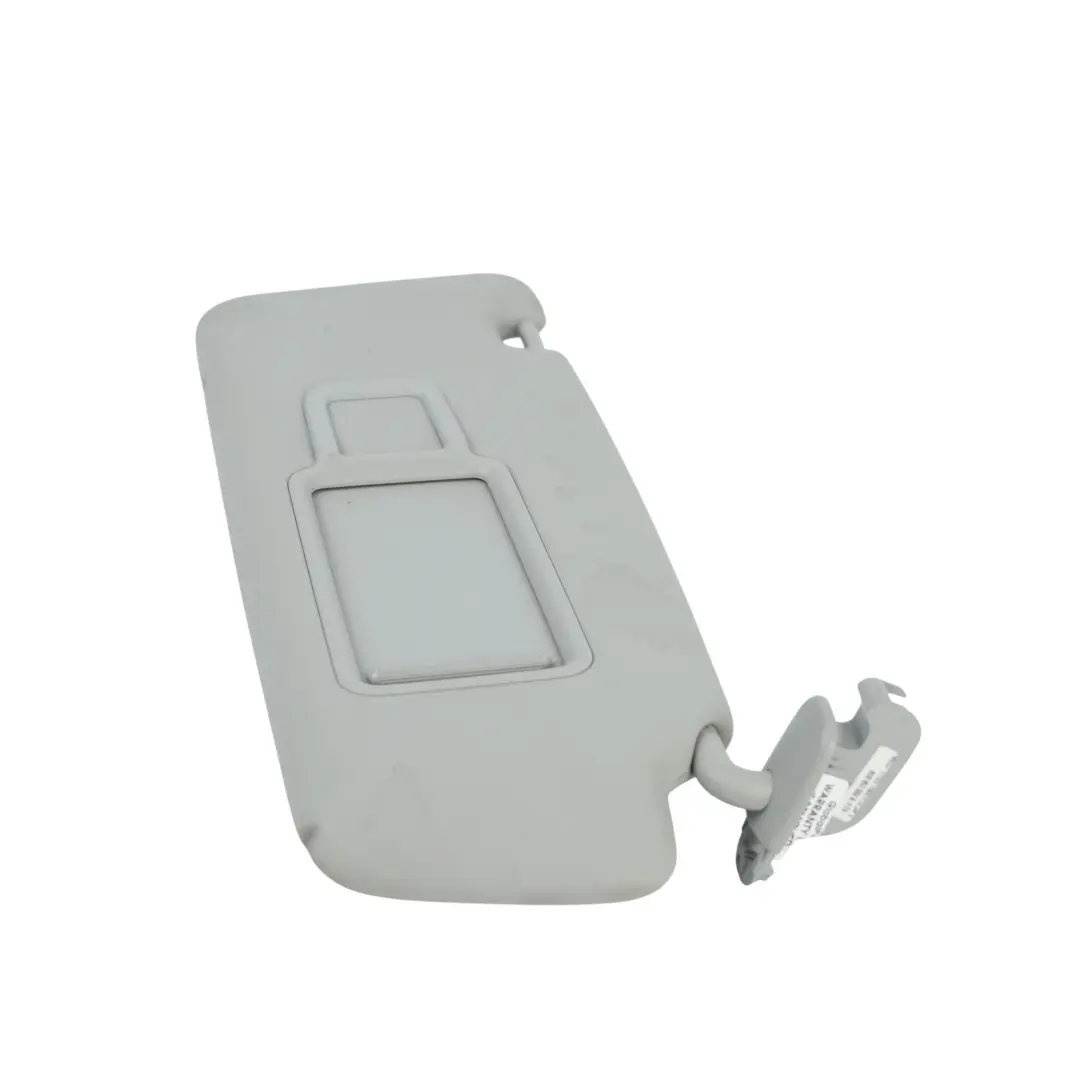 Audi A1 8X Sun Visor Mirror Panel Sunvisor Right O/S Cover Grey - SKU 8U0857552C-8 - Part number 8U0857552C