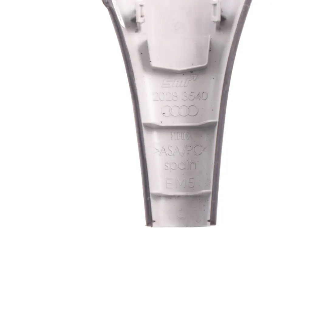 View Mirror Surround Trim Cover Crystal Silver to Audi Q3 8U Rear with Part number 8U0857593 Audi Q3 8U Rear View Mirror Surround Trim Cover Crystal Silver - SKU 8U0857593-1 - Part number 8U0857593