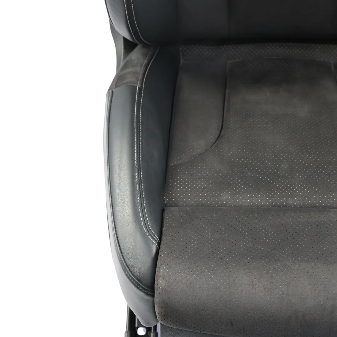 Audi Q3 8U Sportsitz Vorne Links S-Line Sitzheizung Stoff Leder Schwarz Silber - SKU 8U0881805AL-3 - Teilenummer 8U0881805AL