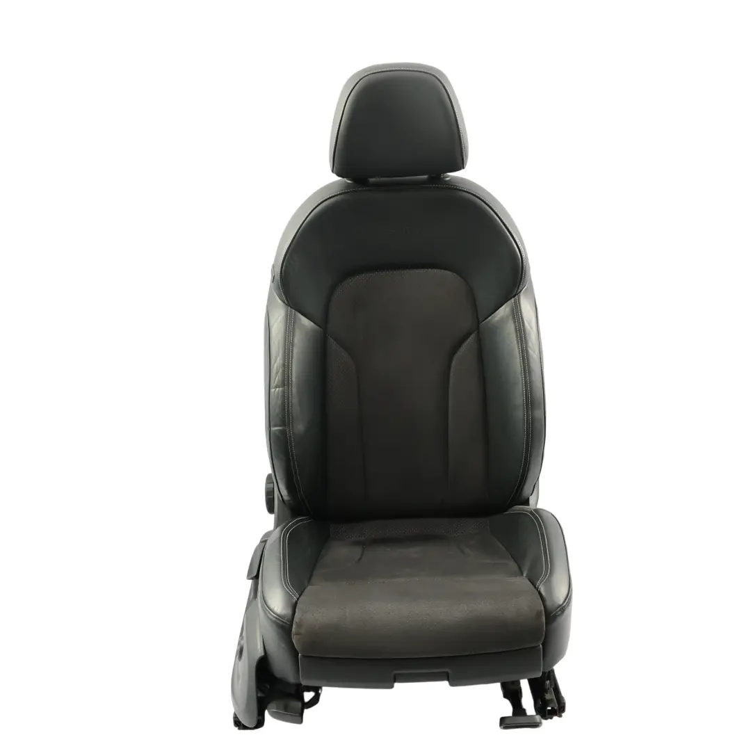 Sedile Sport S-Line Riscaldato Ant Destro Semi Pelle Nero Argento per Audi Q3 8U con numero di parte 8U0881806AL Audi Q3 8U Sedile Sport S-Line Riscaldato Ant Destro Semi Pelle Nero Argento - SKU 8U0881806AL-3 - Numero di parte 8U0881806AL