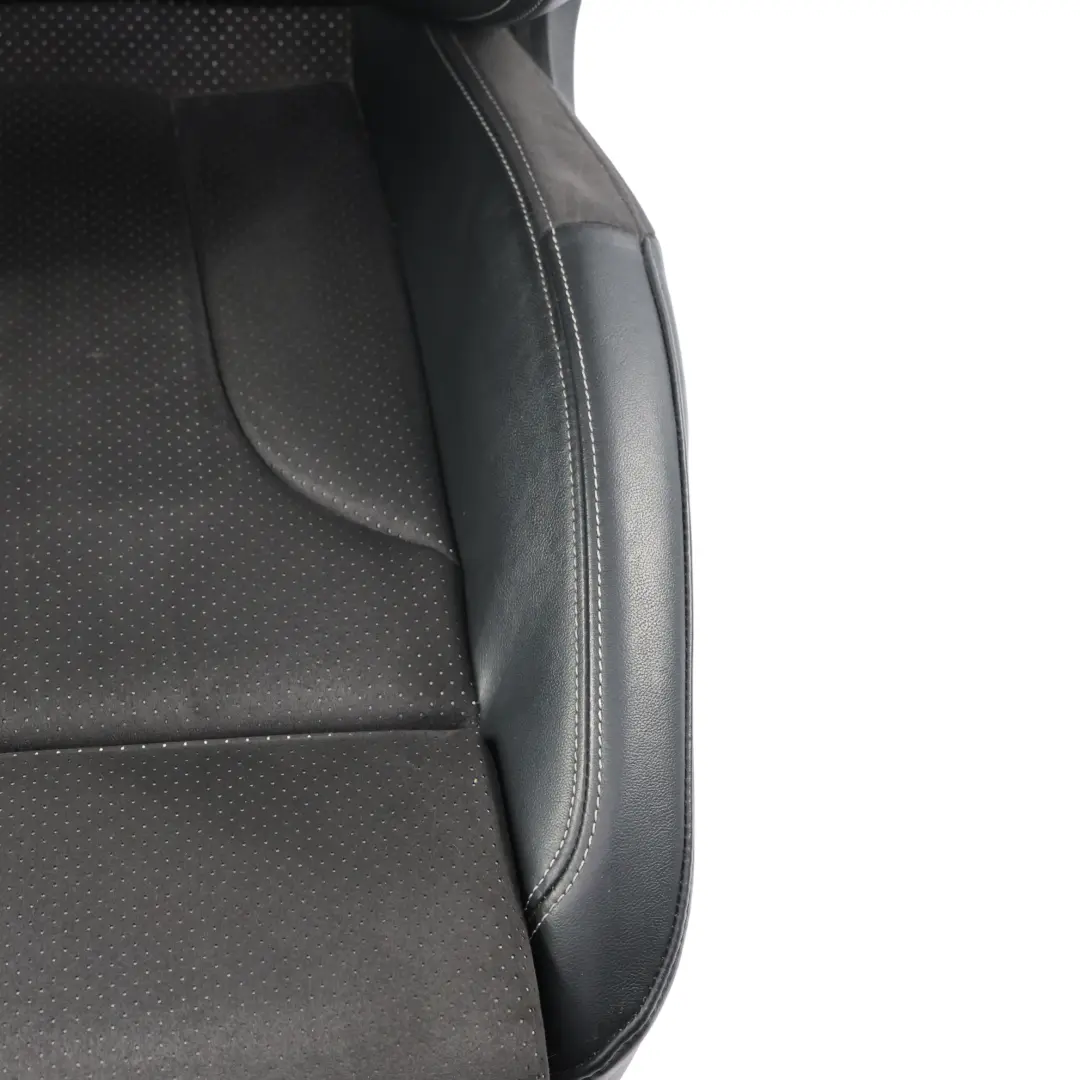 Audi Q3 8U Asiento Sport S-Line Calefactado Delantero Derecho Piel Negro Plata - SKU 8U0881806AL-3 - Número de pieza 8U0881806AL