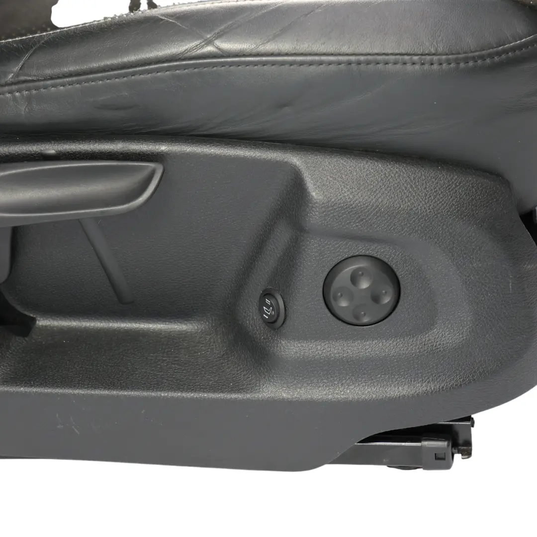 Heated Front Right O/S Half Leather Black Silver to Audi Q3 8U Sport Seat S-Line with Part number 8U0881806AL Audi Q3 8U Sport Seat S-Line Heated Front Right O/S Half Leather Black Silver - SKU 8U0881806AL-3 - Part number 8U0881806AL