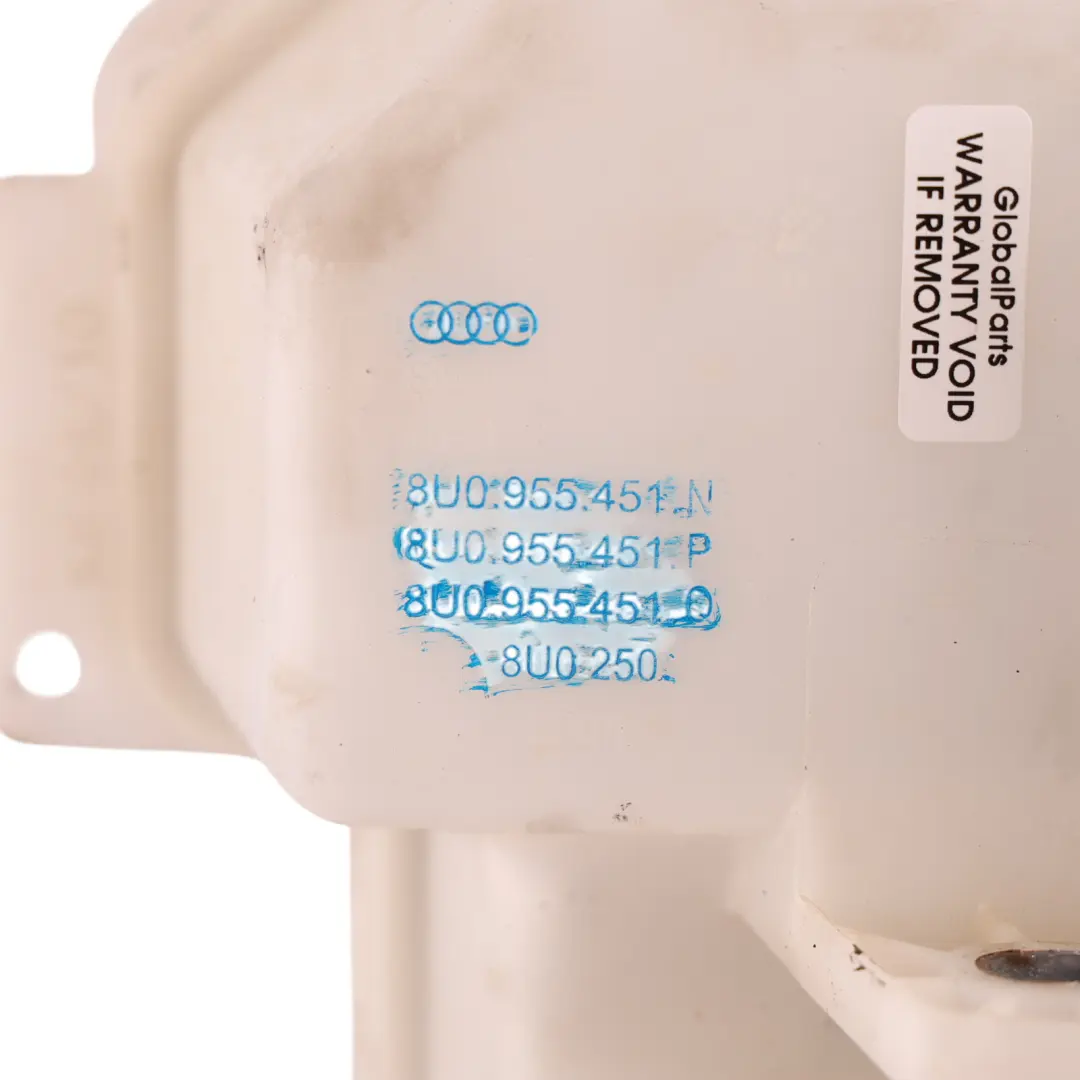 Audi Q3 8U Windscreen Washer Bottle Tank Reservoir - SKU 8U0955451-1 - Part number 8U0955451