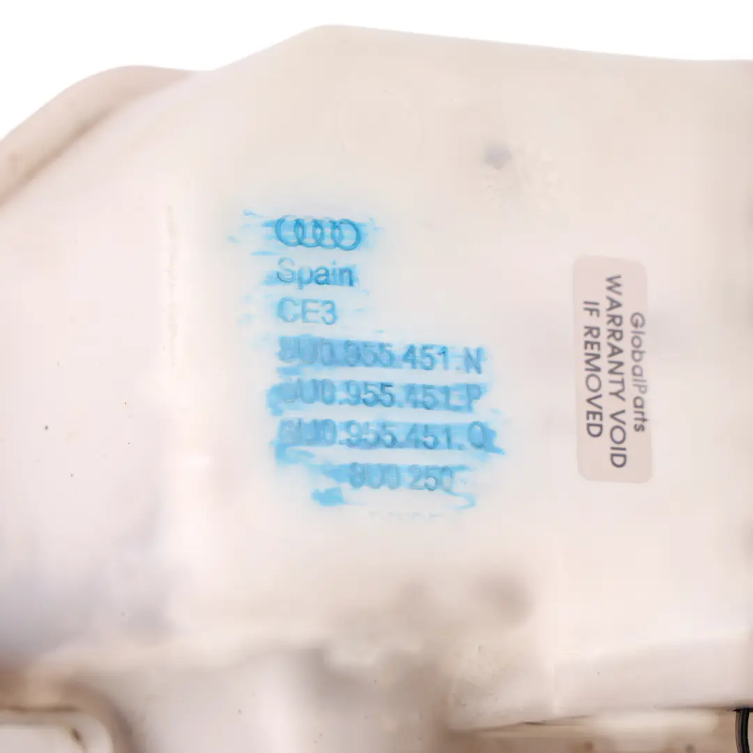 Audi Q3 8U Windscreen Window Washer Bottle Tank Reservoir - SKU 8U0955451-2 - Part number 8U0955451