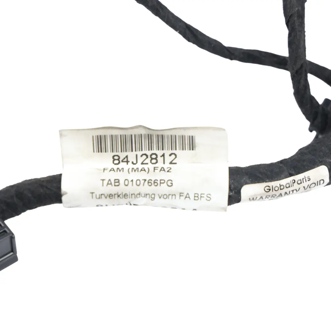 Mazo Cables Puerta Delantera Derecha para Audi Q3 8U con número de pieza 8U0971035AA Audi Q3 8U Mazo Cables Puerta Delantera Derecha - SKU 8U0971035AA - Número de pieza 8U0971035AA