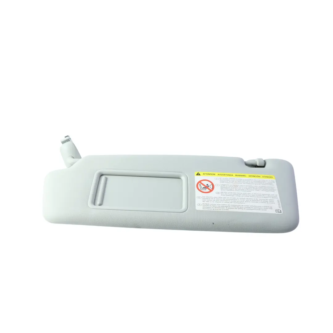 Audi Q3 8U Sonnenblende Blende Abdeckung Verkleidung Vorne Links Grau - SKU 8U1857551A-1 - Teilenummer 8U1857551A