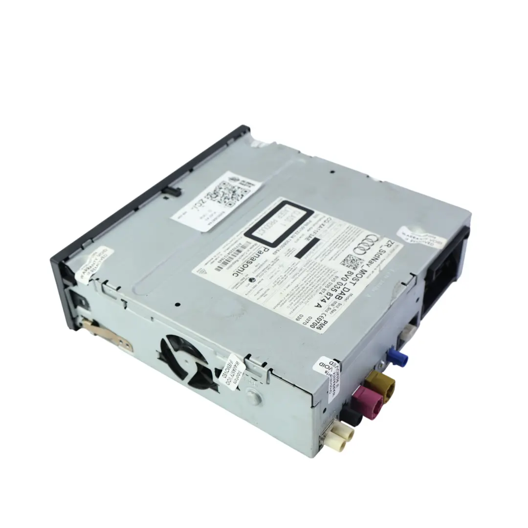 Audi A3 8V Radio MMI Multimedia Bedieneinheit Steuergerät DAB - SKU 8V0035874A - Teilenummer 8V0035874A