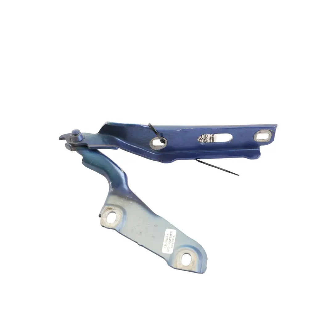 Front Bonnet Hood Hinge Right O/S Sepang Blue Pearl - Y5Q to Audi A3 8V with Part number 8V0823302 Audi A3 8V Front Bonnet Hood Hinge Right O/S Sepang Blue Pearl - Y5Q - SKU 8V0823302-SEB - Part number 8V0823302