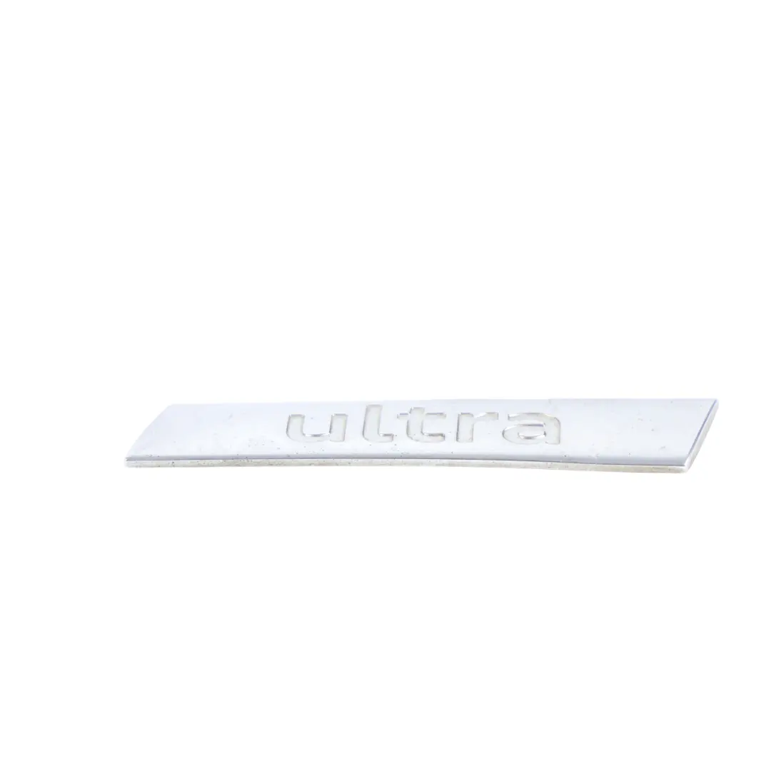 Lettering Emblem Inscription Ultra to Audi A3 S3 8V A4 B8 B9 A6 C7 Badge with Part number 8V0853737C Audi A3 S3 8V A4 B8 B9 A6 C7 Badge Lettering Emblem Inscription Ultra - SKU 8V0853737C - Part number 8V0853737C