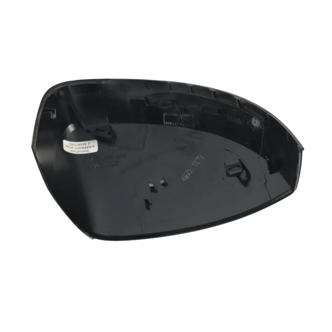 Door Wing Mirror Cover Cap Left N/S Mythical Black Y9T to Audi A3 8V with Part number 8V0857527D Audi A3 8V Door Wing Mirror Cover Cap Left N/S Mythical Black Y9T - SKU 8V0857527D-MYB - Part number 8V0857527D